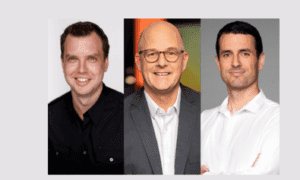 Brendan Taylor, Peter Clay and Ben Latimer